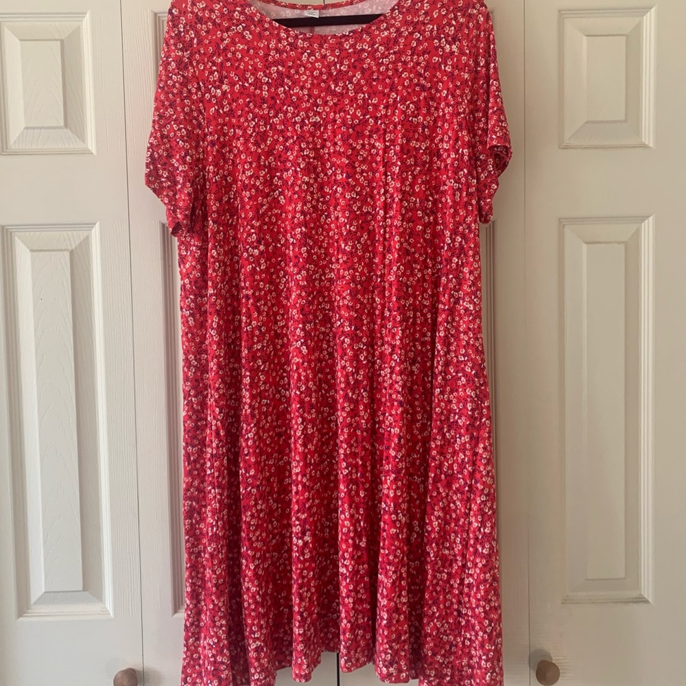 Floral Print Old Navy T-Shirt Dress